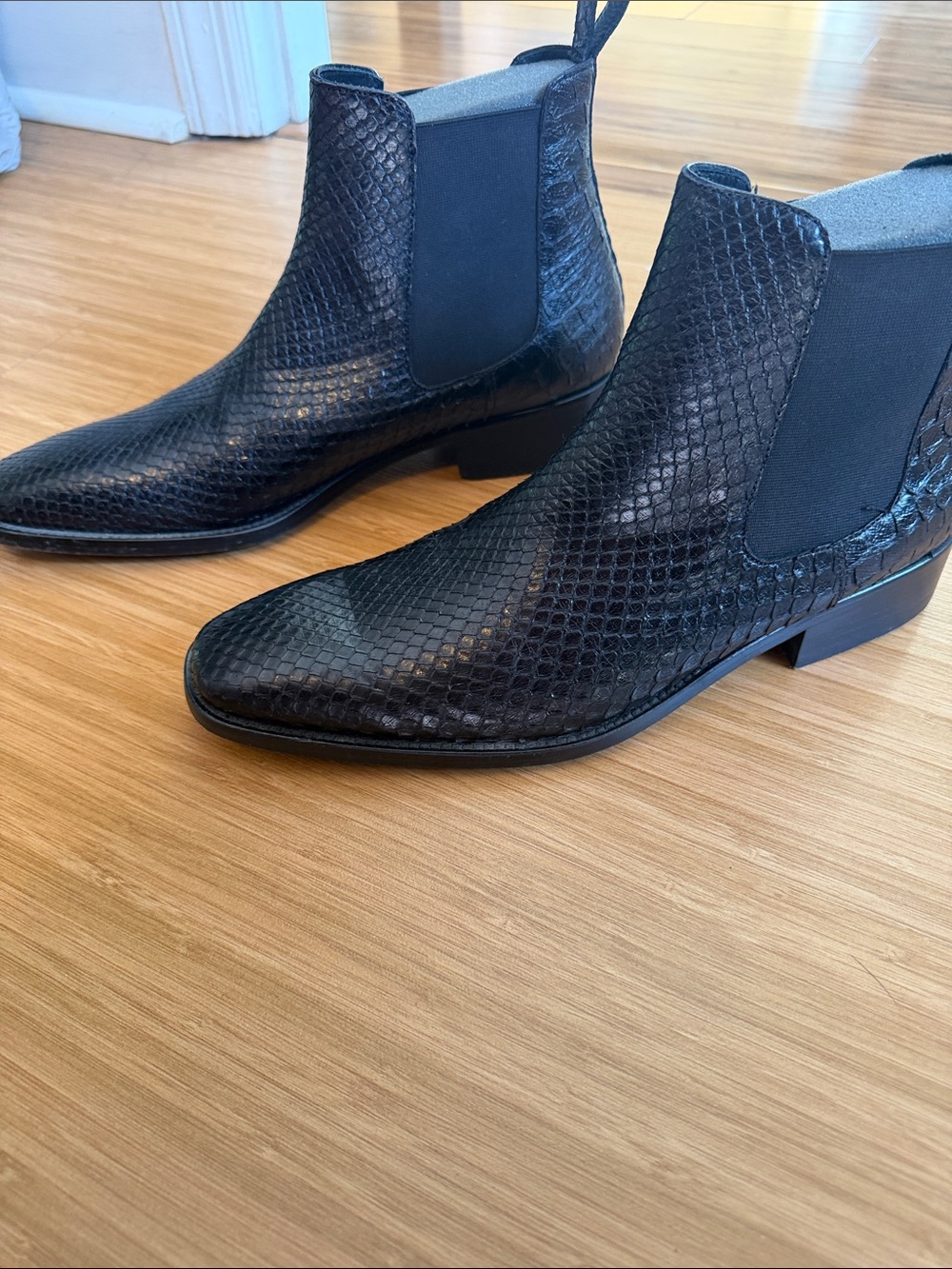 Black Chelsea Boot by Lucent